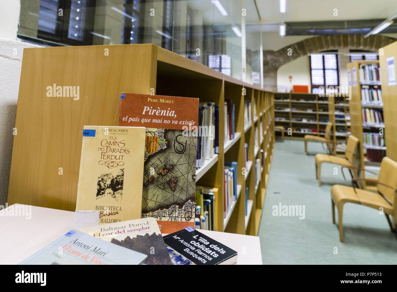 biblioteca Can Sales, Palma, Mallorca, Balearic Islands, Spain Stock Photo  - Alamy