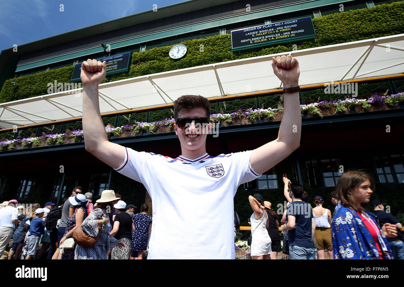 England football fan aidan clack poses for hi-res stock photography and ...