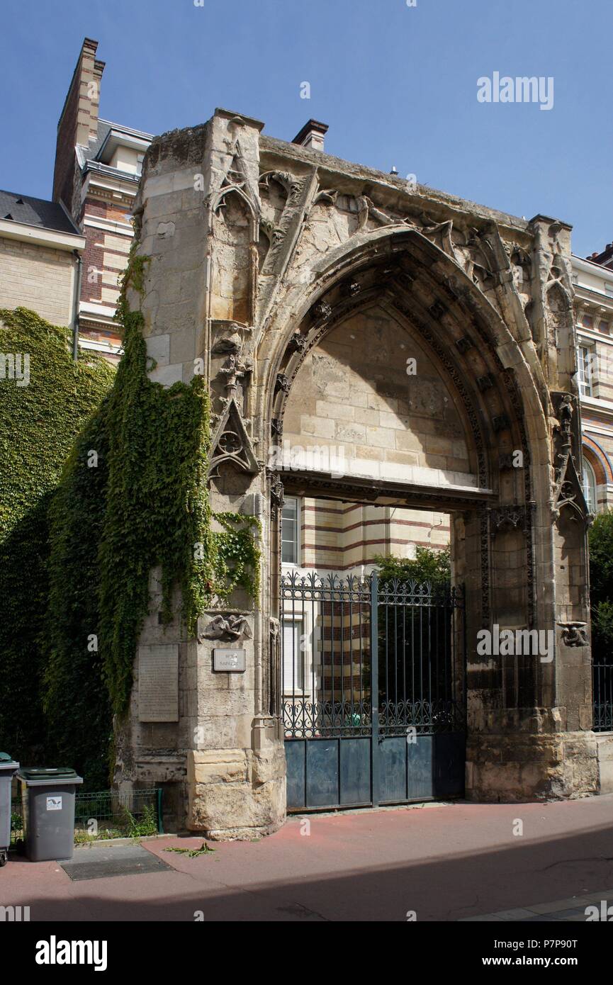 PALACIO DE JUSTICIA ROUEN, FRANCIA Stock Photo Alamy