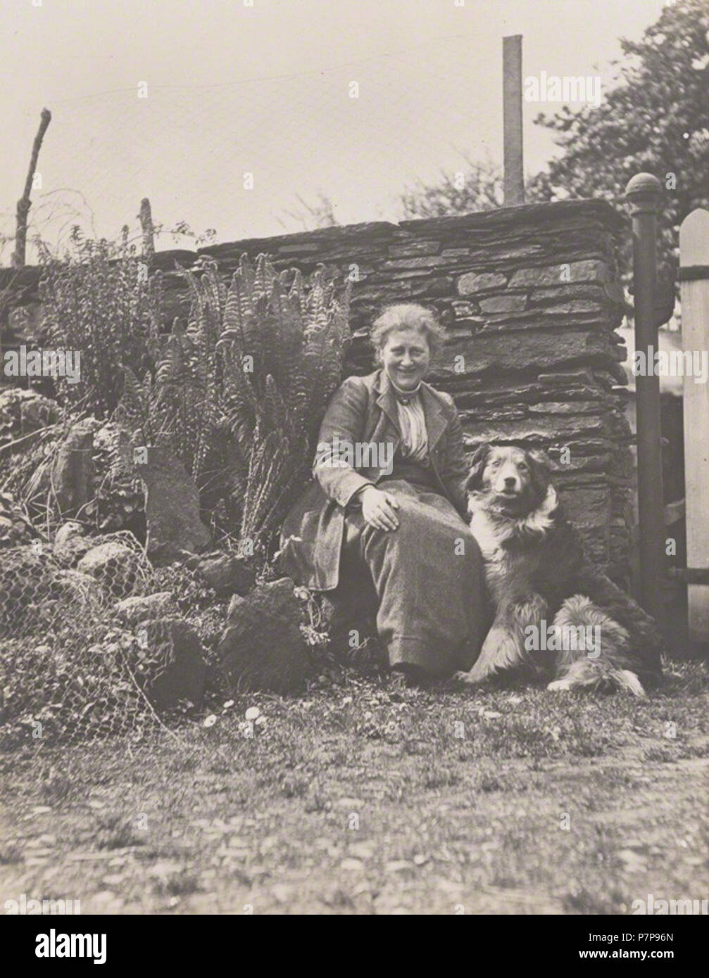 by Charles King, April/May 1913 40 Beatrix Potter (Mrs Heelis) Stock Photo