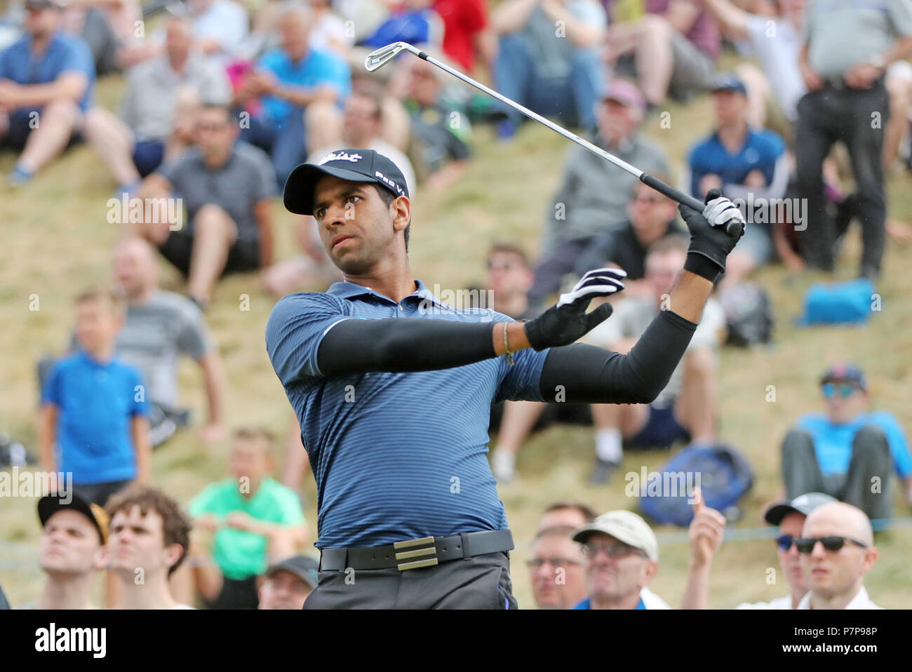 Aaron Rai Tee Aaron Rai on the 8th Tee during day three of the Dubai Duty Free Irish ...