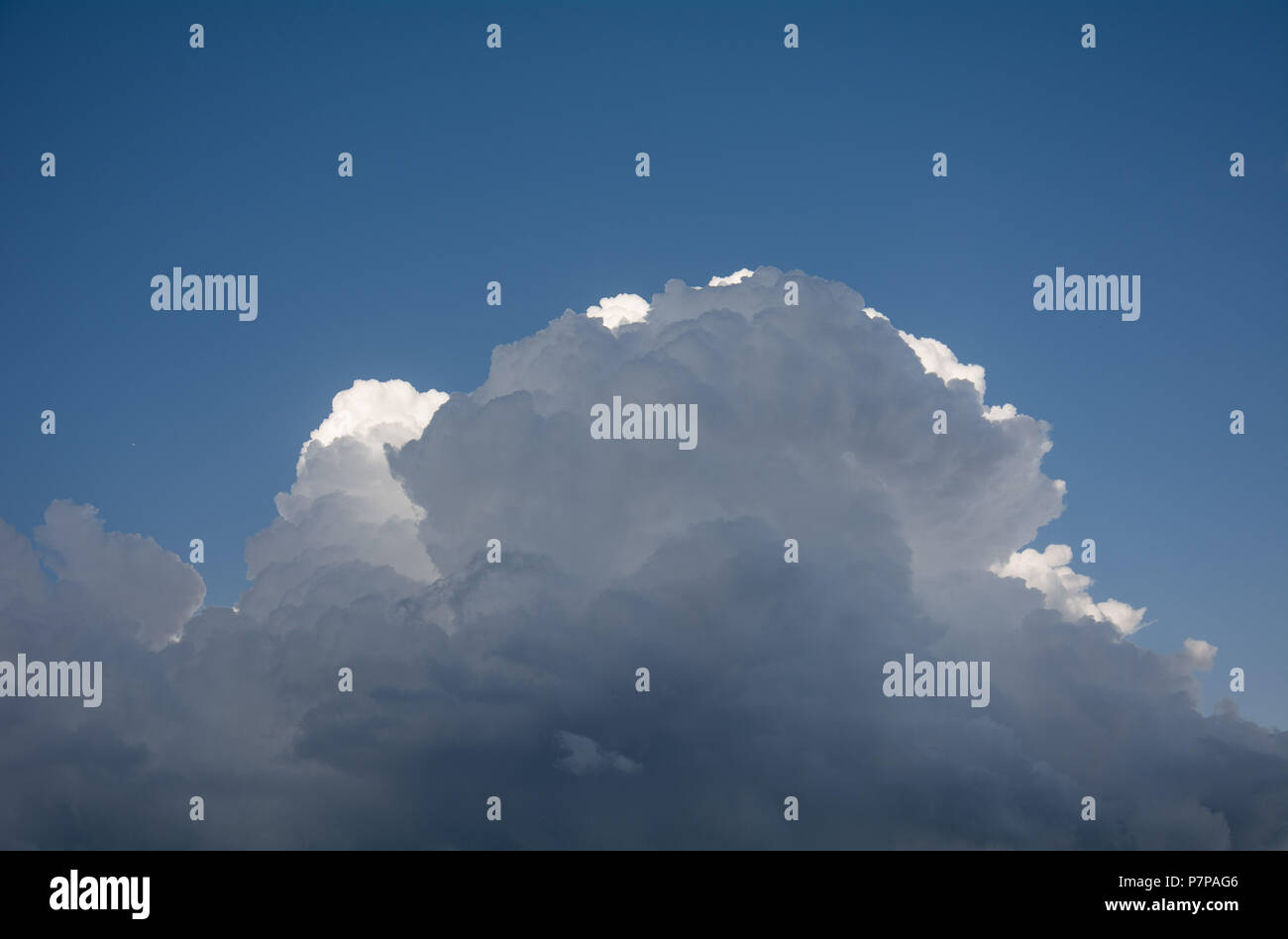 Cumulus transluzent Stock Photo
