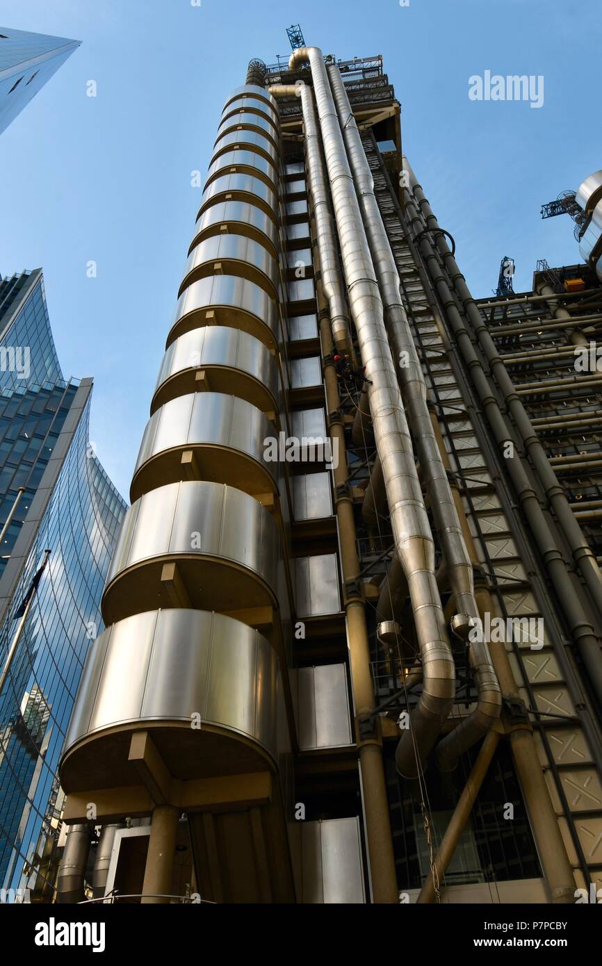 Lloyds Building in London Stock Photo