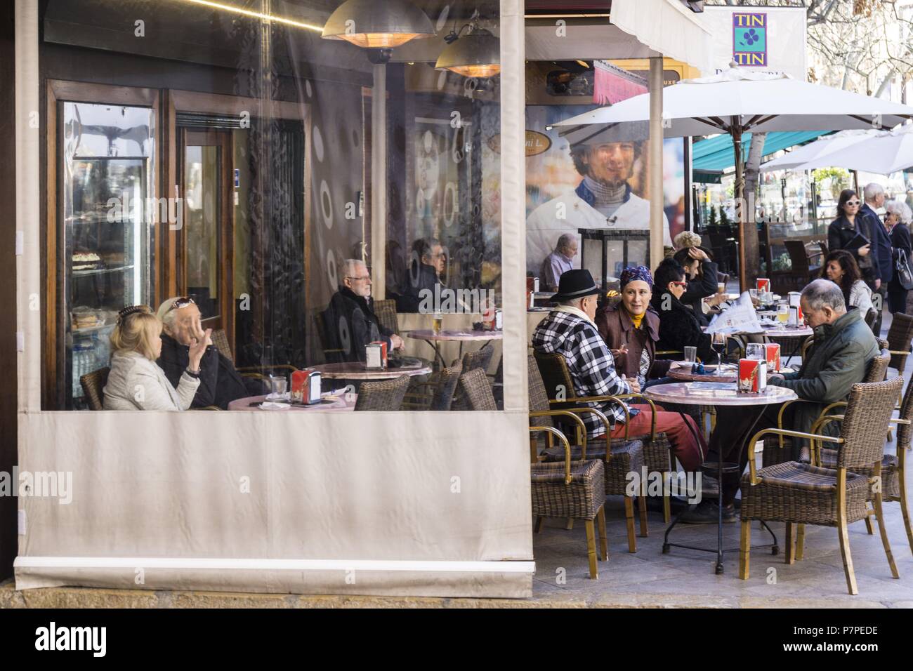 Bar Bosch Plaza Juan Carlos I Palma Mallorca Balearic Island