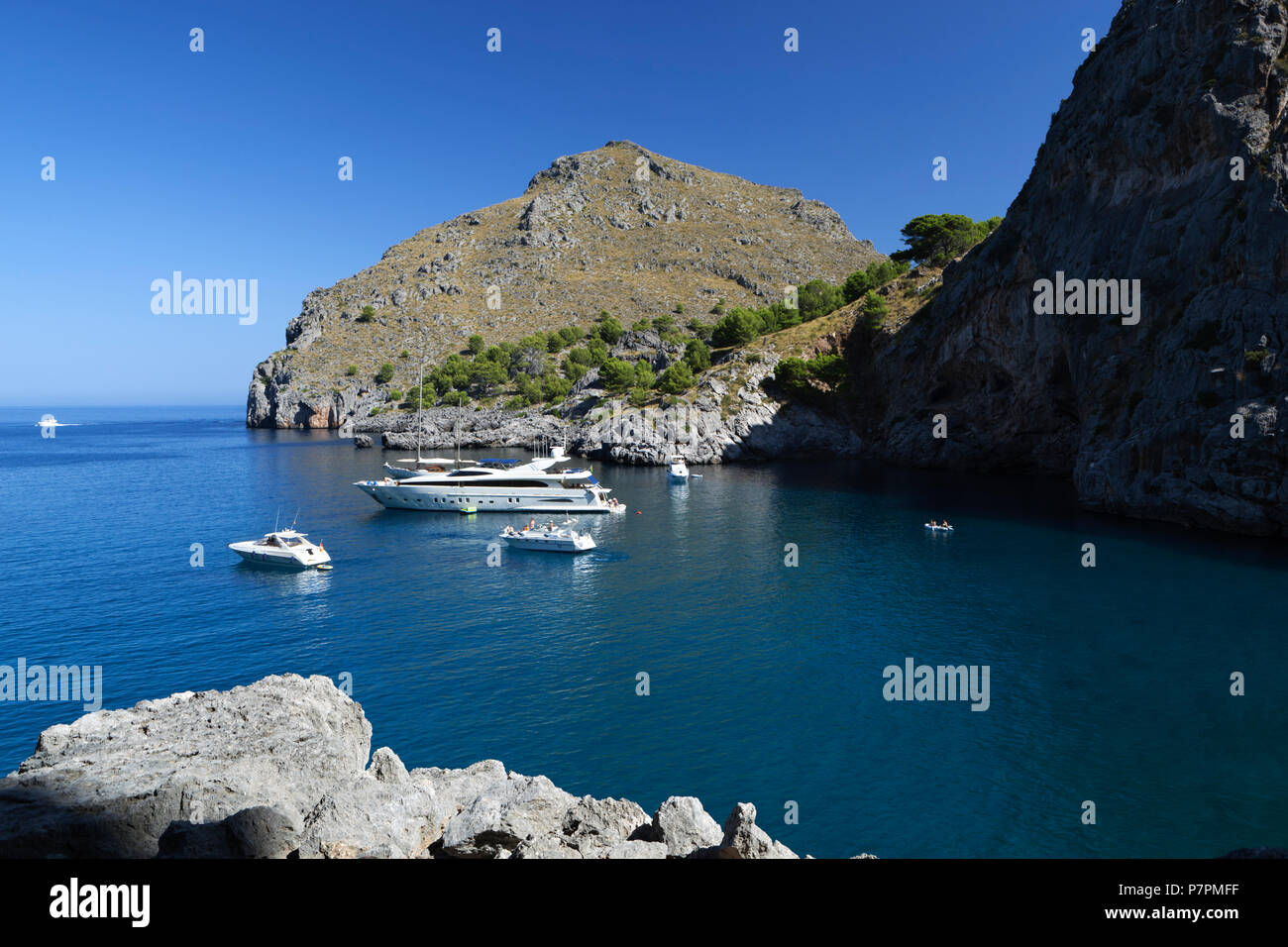 Platja de Torrent de Pareis Stock Photo