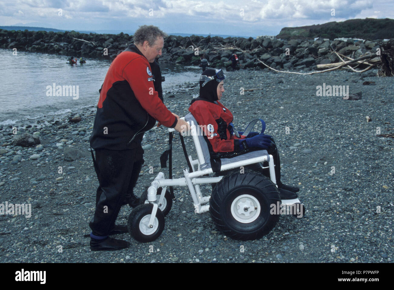 Young Trevor Gibb, 18, is paraplegic since he was six years old from a ...