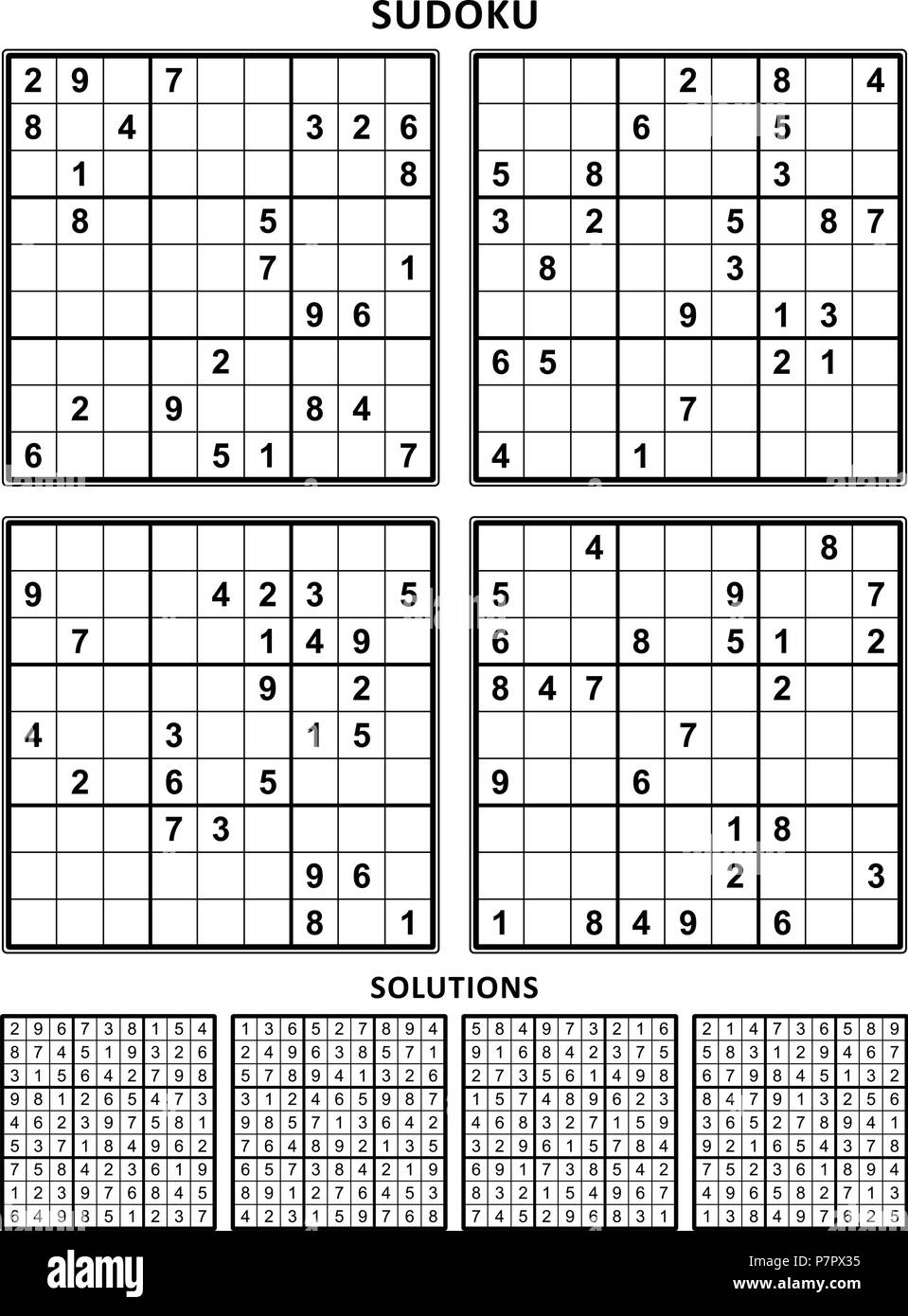 Double Sudoku Games Book for Adults: Double Sudoku Games Book for