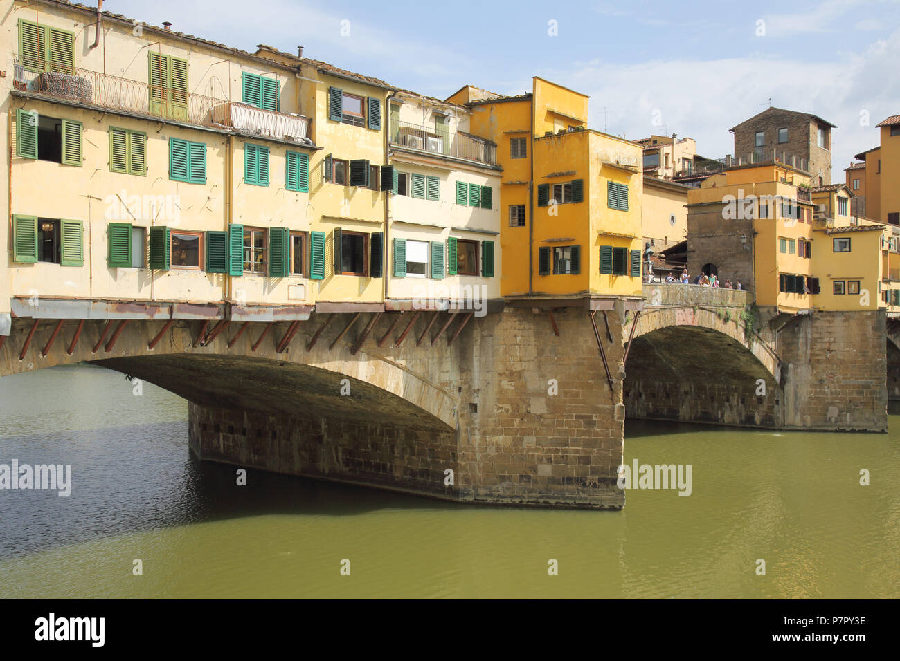 built in 1345 Ponte vecchio is the oldest surviving bridge across the ...