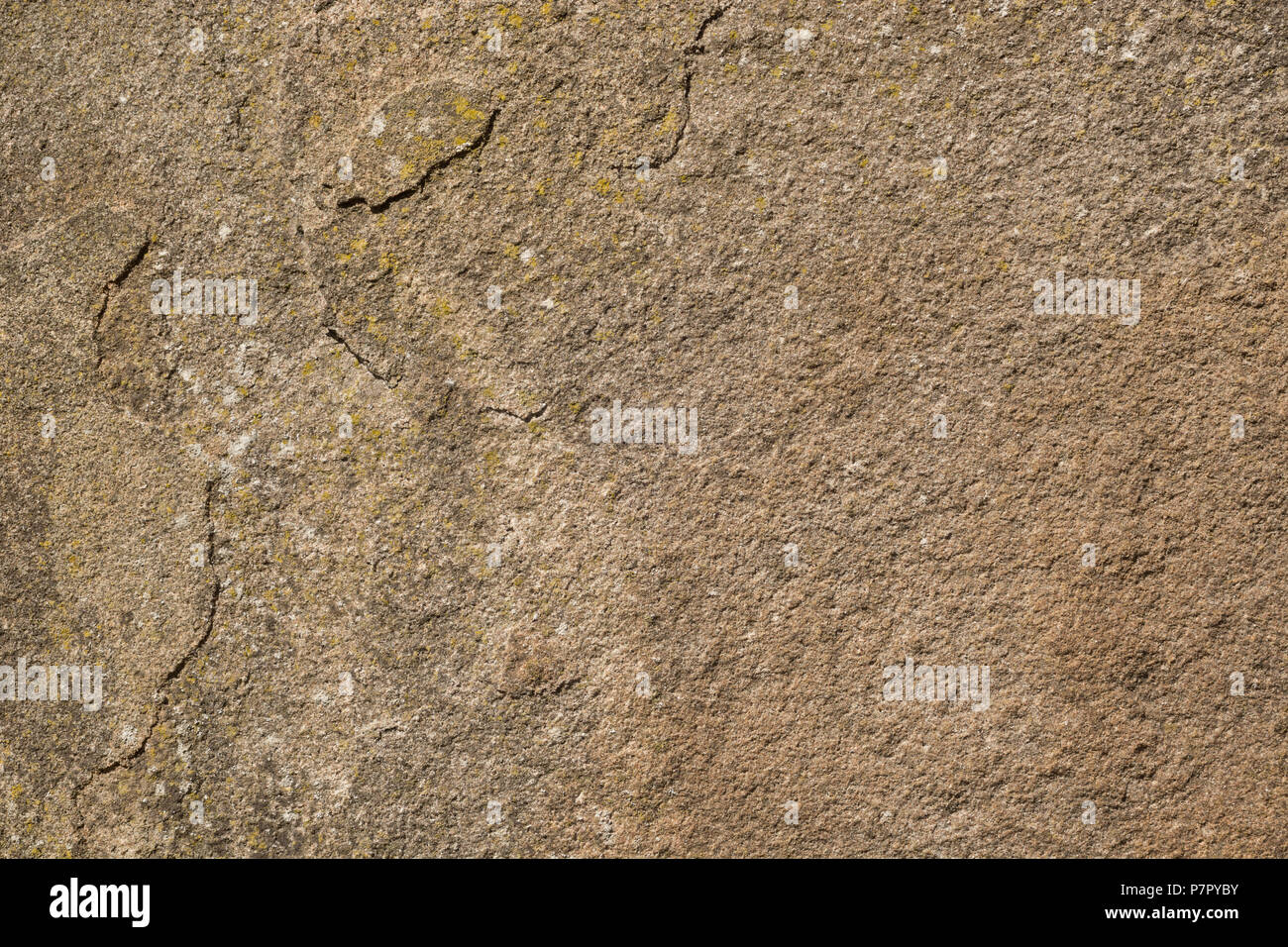 stone; texture; background; backdrop; surface; wall; old; rough; closeup; grunge; material; pattern; lichen; textured; brown; yellow lichen; cracked;  Stock Photo