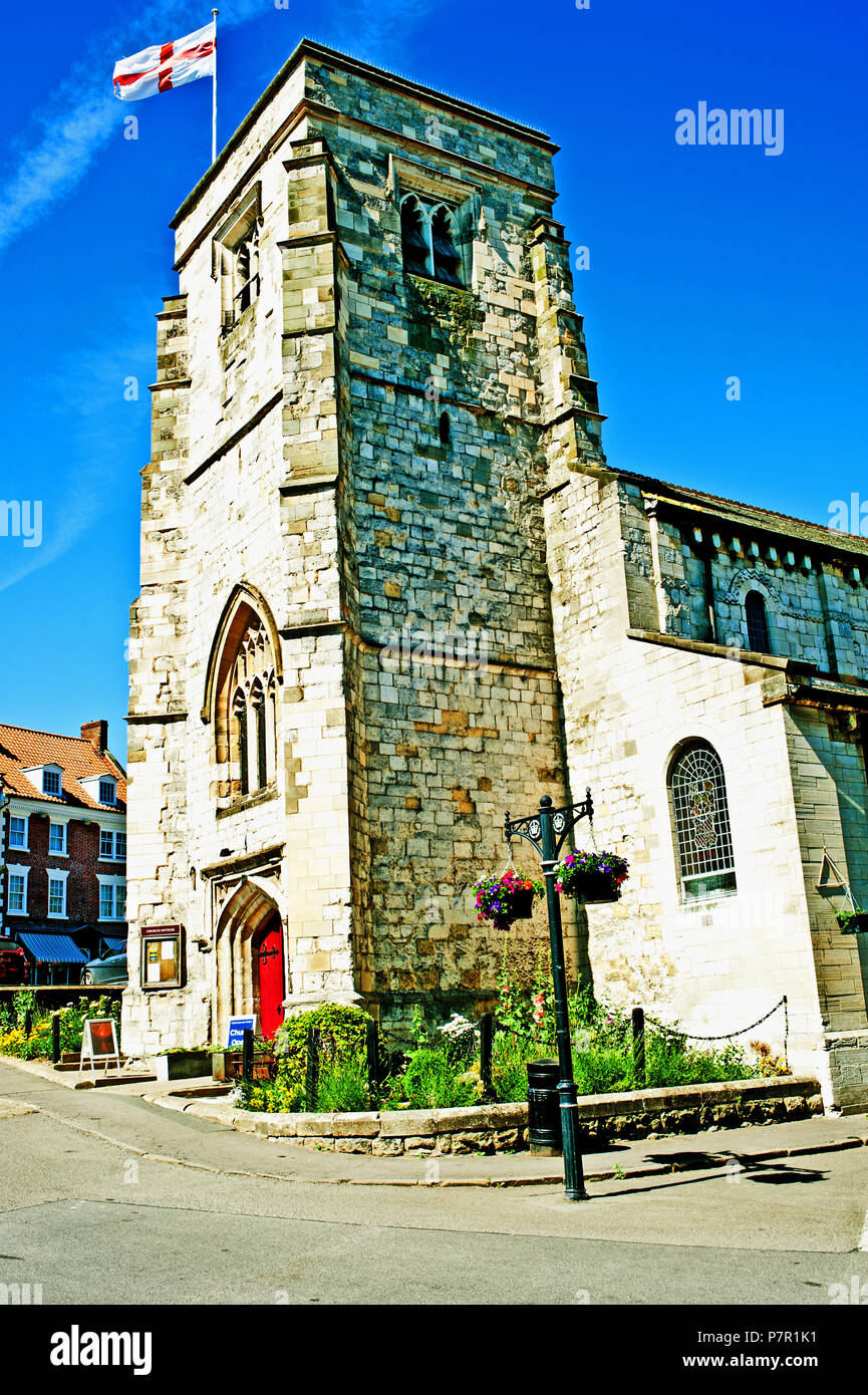 St Michaels Church Market Square Malton North Yorkshire England