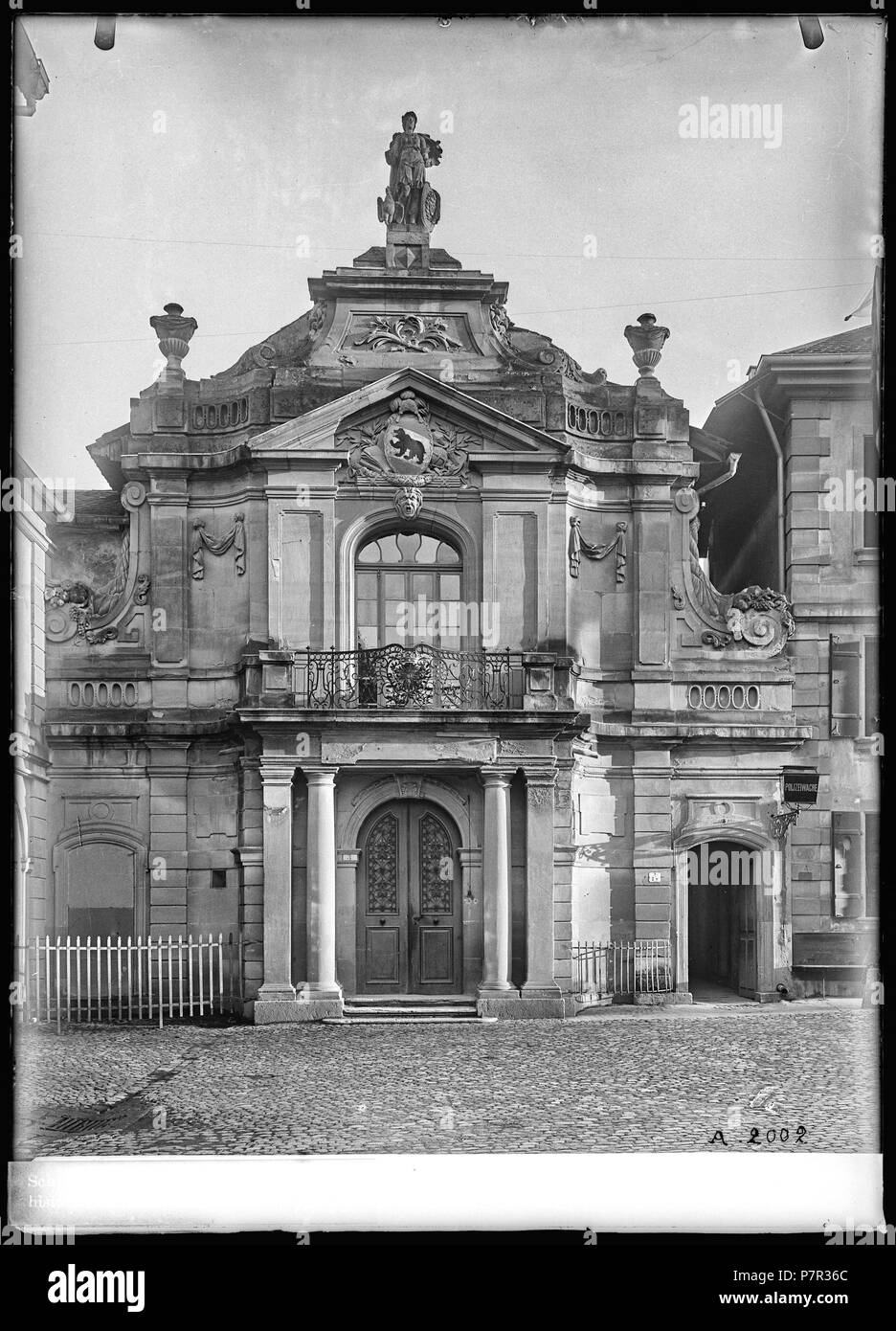 67 CH-NB - Bern, altes Historisches Museum, vue partielle extérieure - Collection Max van Berchem - EAD-6615 Stock Photo