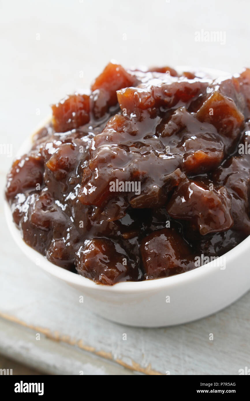 sweet pickle chutney relish Stock Photo Alamy