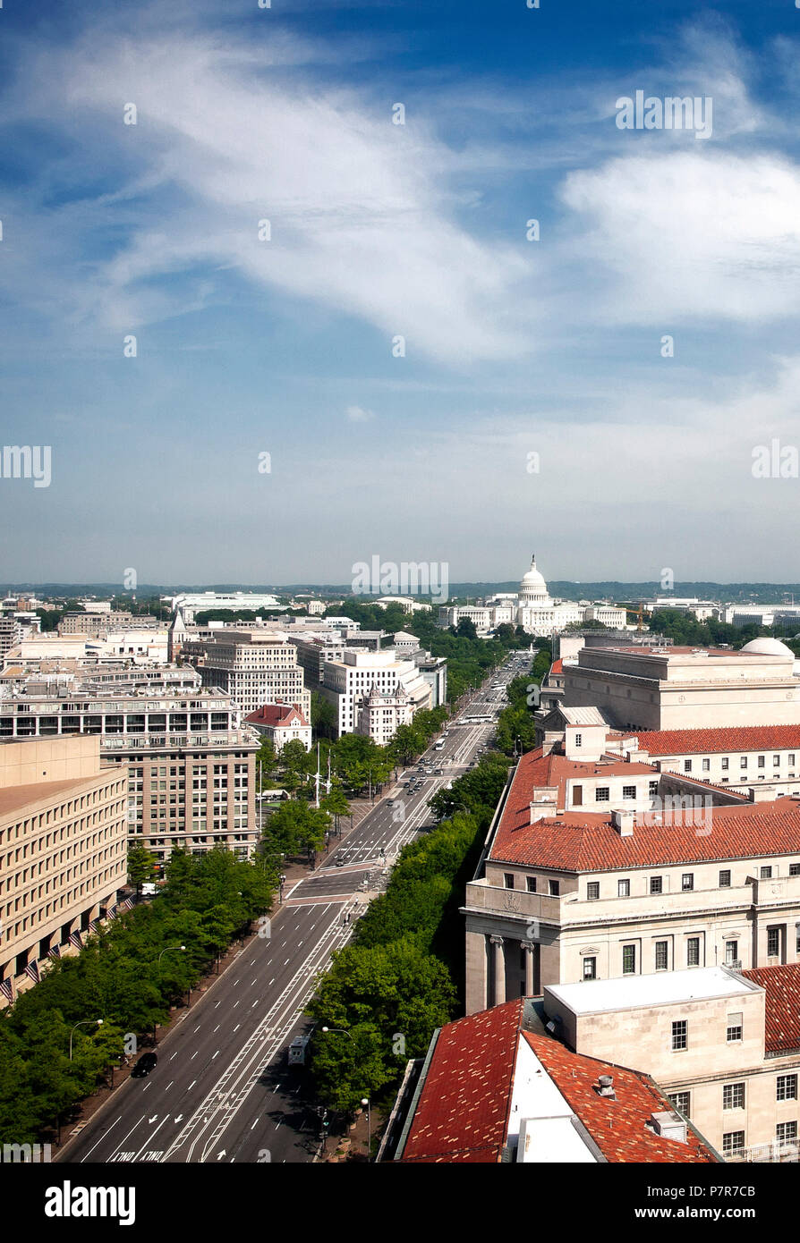 Washington dc capitol street hi-res stock photography and images - Alamy