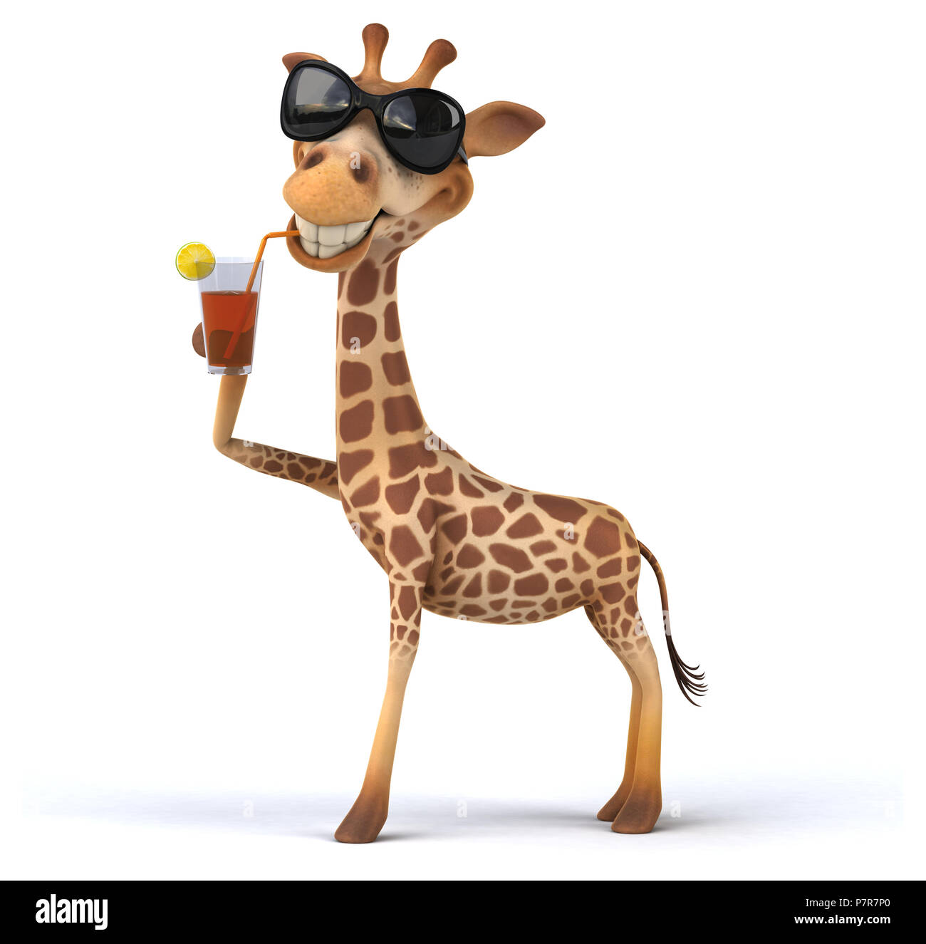 Drink giraffe Cut Out Stock Images & Pictures - Alamy