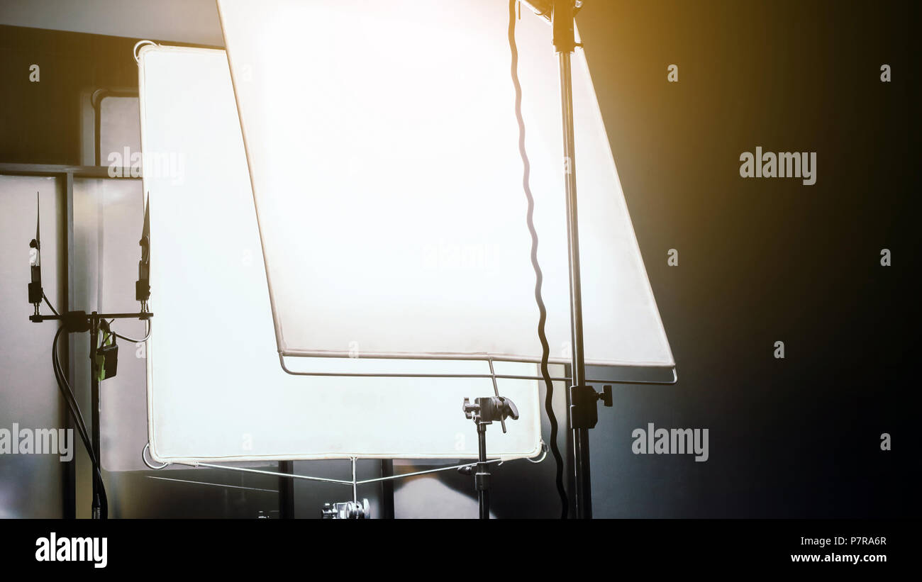 studio lighting setup Stock Photo Alamy