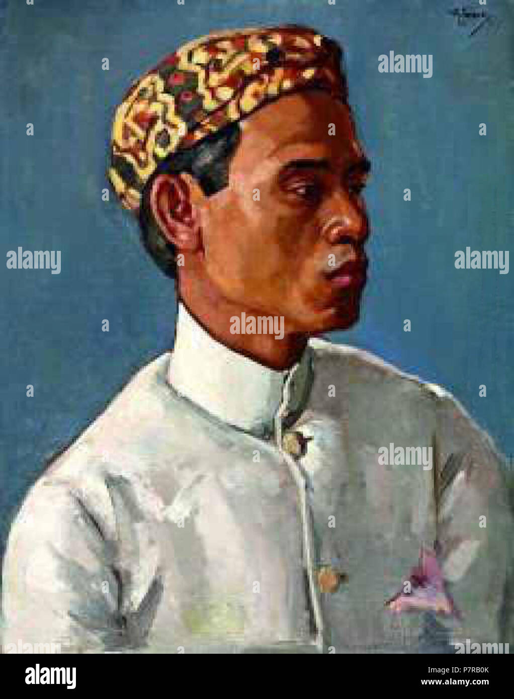 Nederlands: Portret Van Een Javaanse Man . before 1939 12 Abraham ...