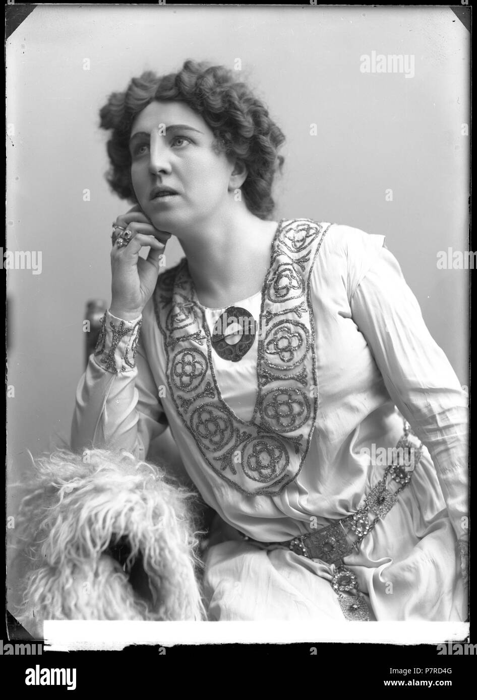. Magna Lykseth in Tristan och Isolde at Kungliga Operan 1909. English ...