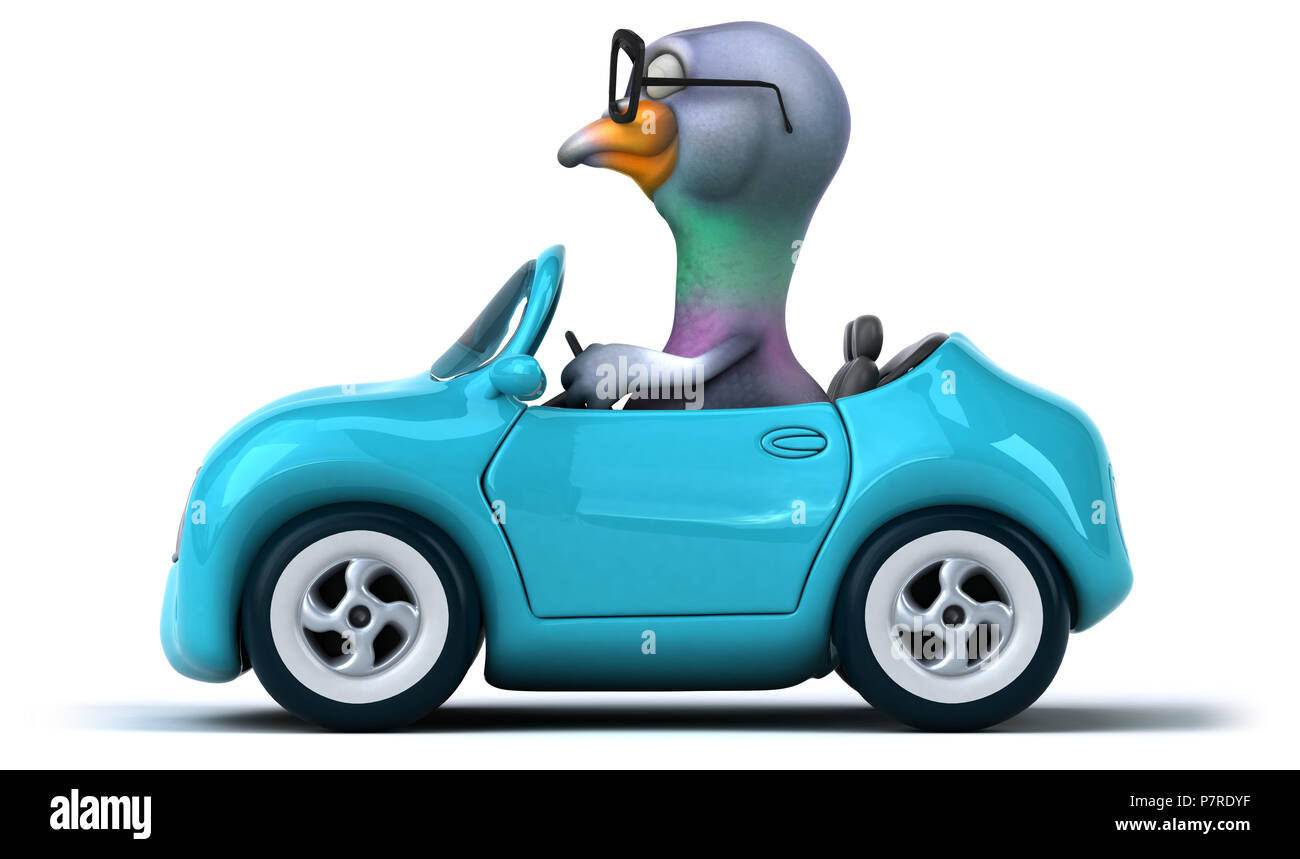 Pigeon car Cut Out Stock Images & Pictures - Alamy