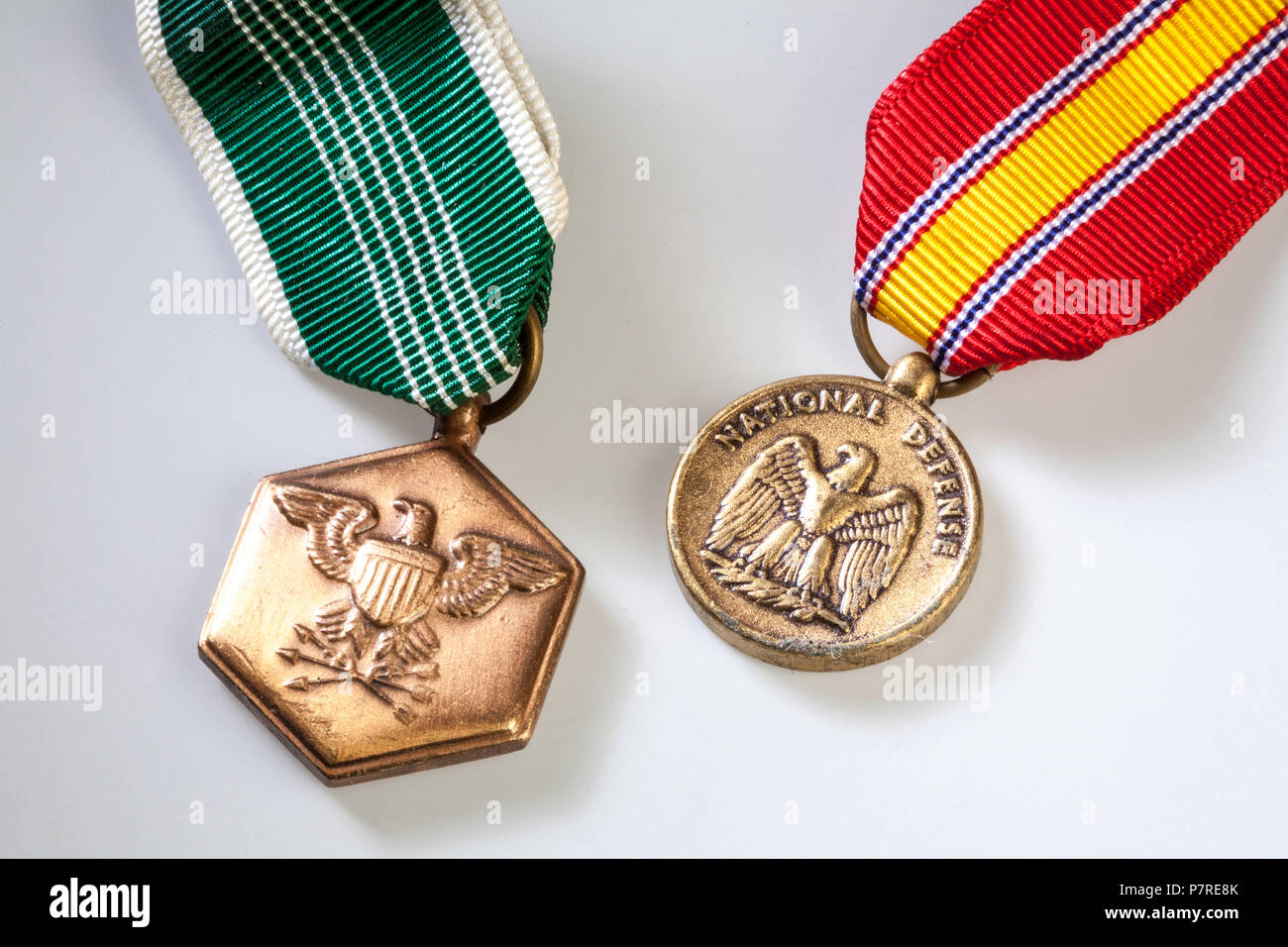U.S. Army Military Medals, USA Stock Photo