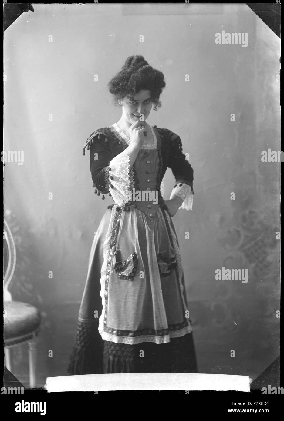 Davida Hesse Som Susanna I Figaros Brollop Kungliga Operan 1904