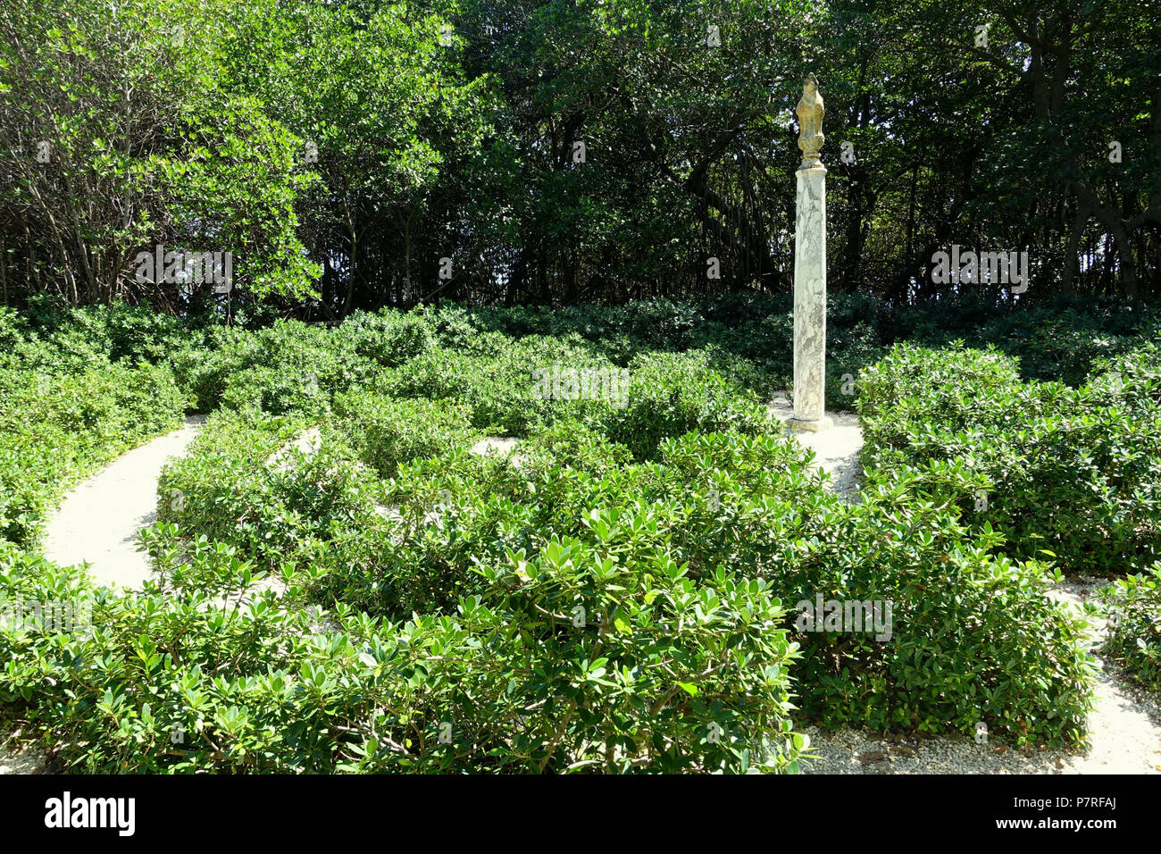 English Vizcaya Museum And Gardens Miami Florida Usa - 