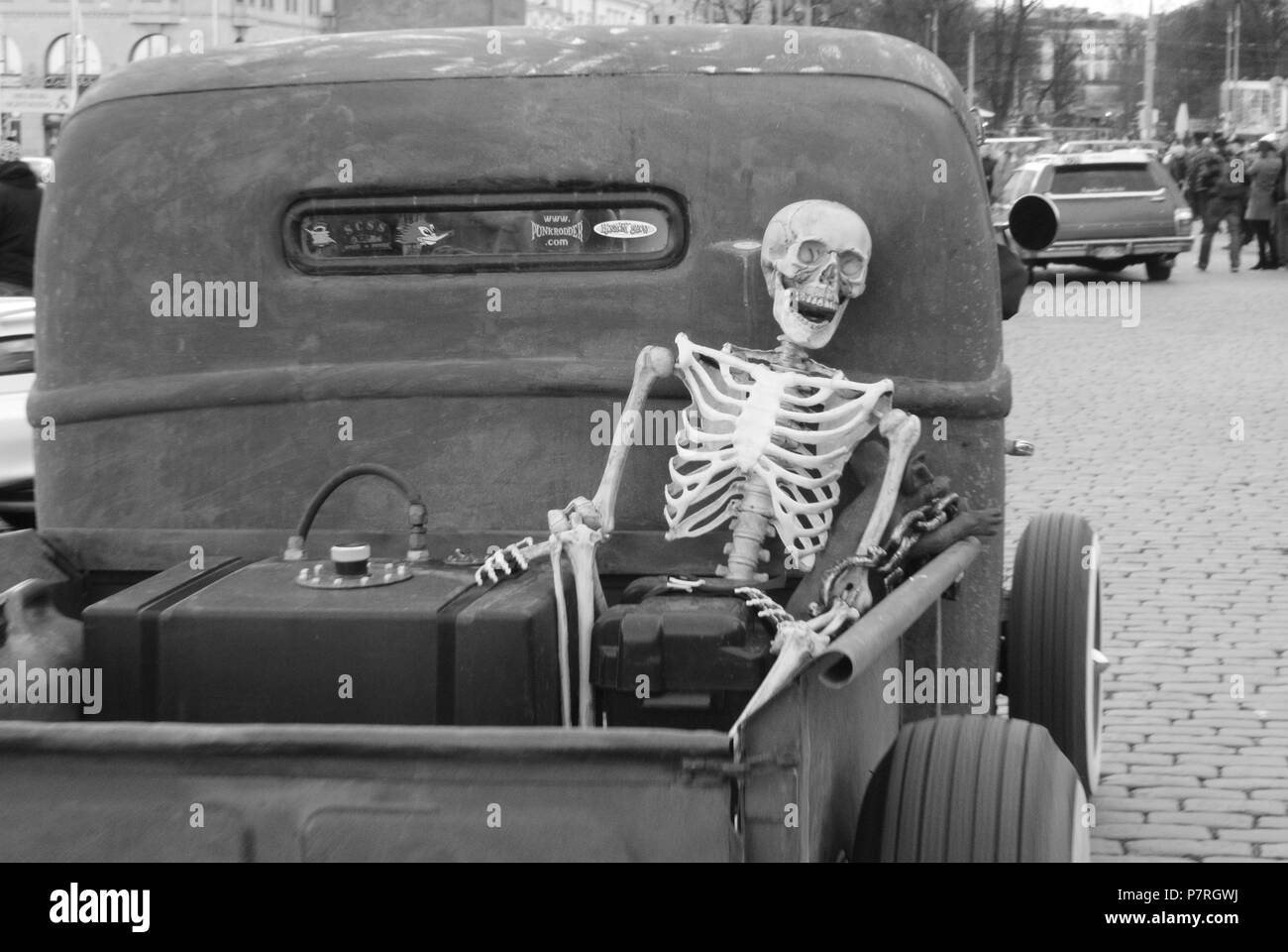 Vintage Auto Show, Helsinki Stock Photo