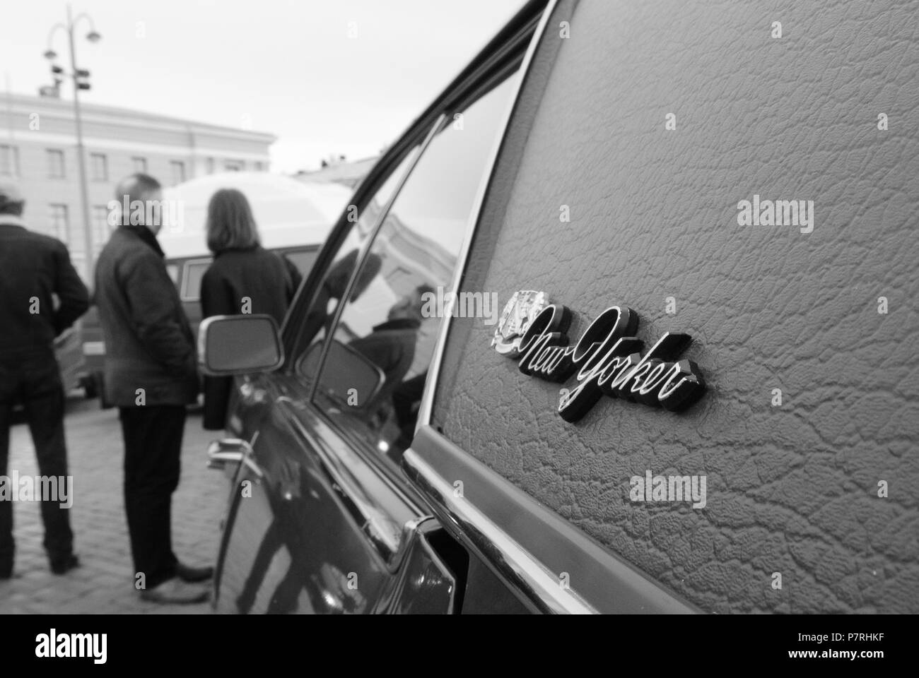 Vintage Auto Show, Helsinki Stock Photo
