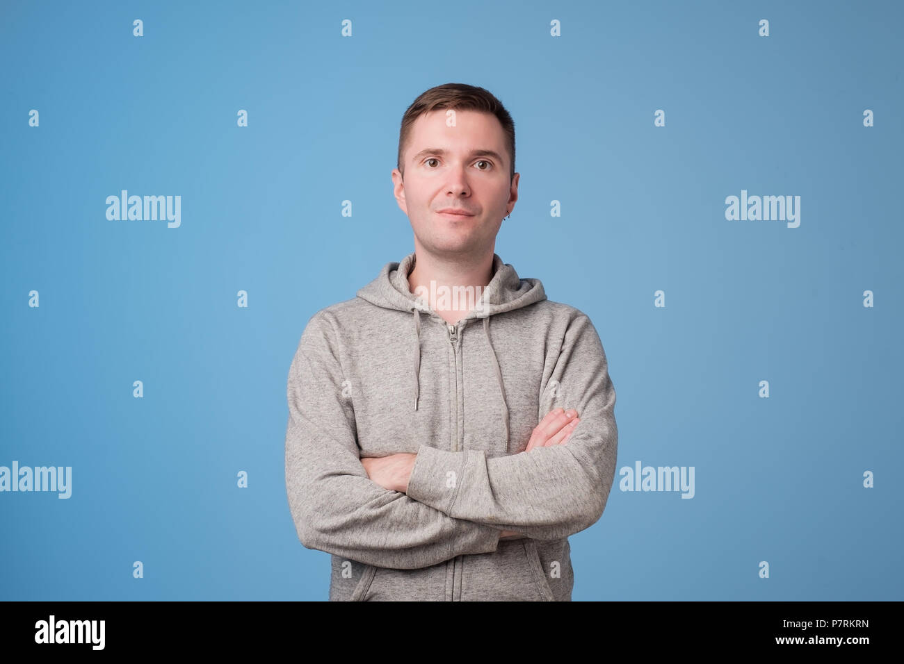 Man crossed arms hi-res stock photography and images - Alamy