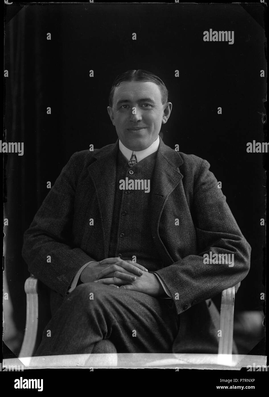 N/A. N/A 400 Wilhelm Tunelli, actor, undated portrait about 1905 - SMV - GT066 Stock Photo