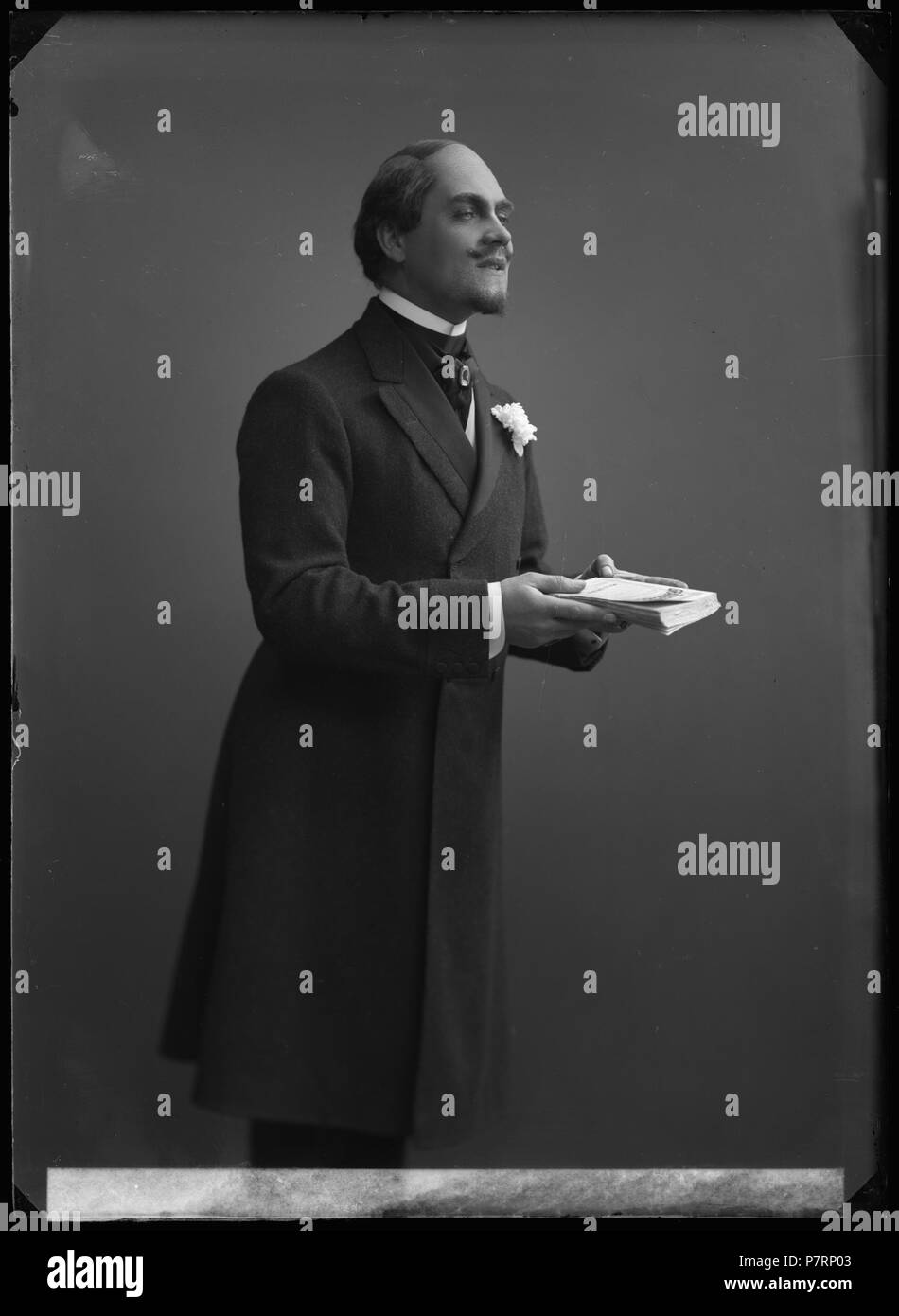 Anders de Wahl som Herman Bardolf i Erotikon, Dramatiska teatern 1909