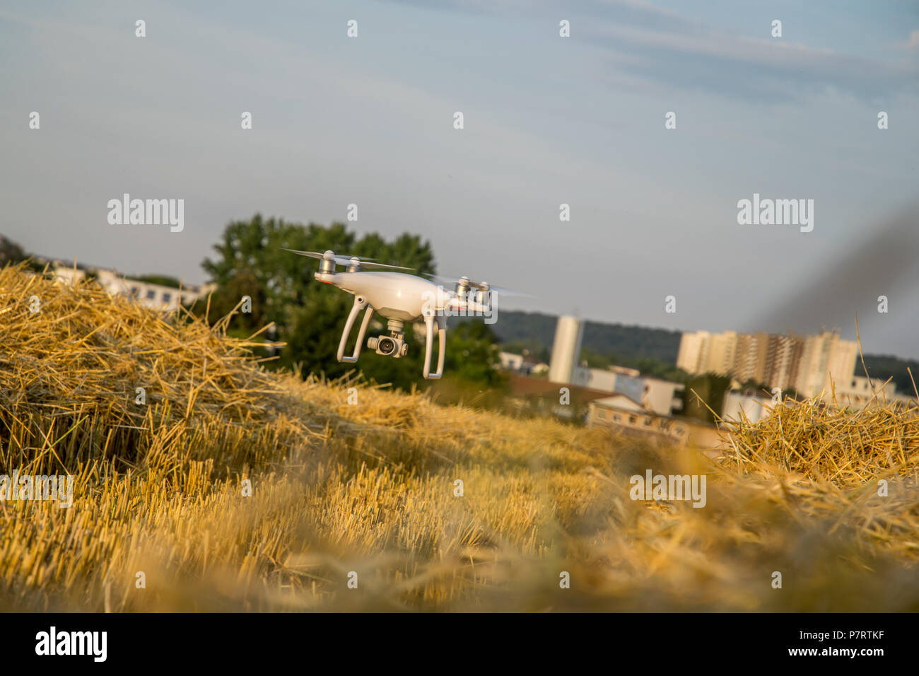 DJI Phantom 4 drone with 4K camera Stock Photo Alamy