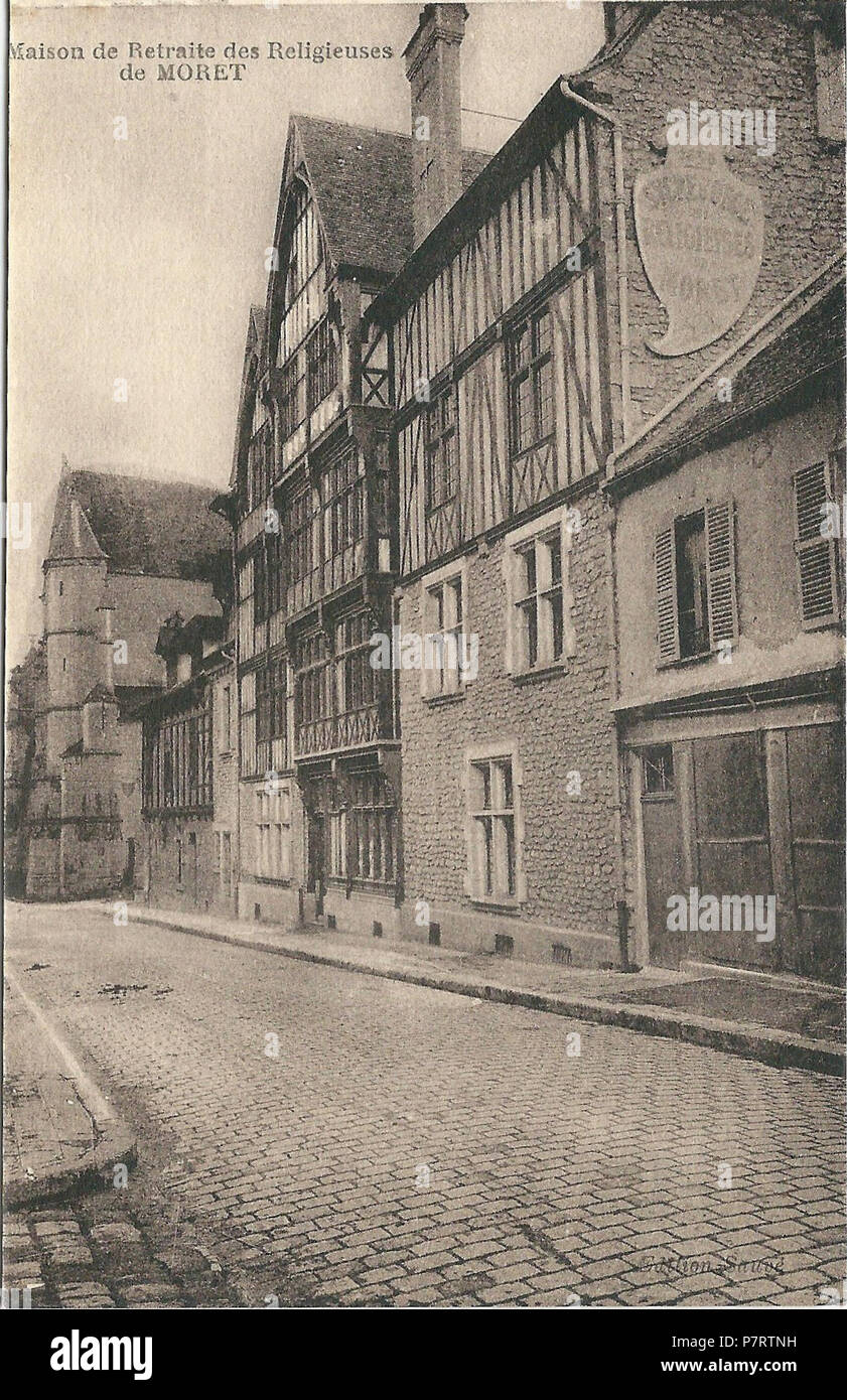 Francais Moret Sur Loing Seine Et Marne France Carte Postale Ancienne Vers 1925 1927 277 Moret Sur Loing Fr 77 Vers 1925 Cpa 11 Stock Photo Alamy