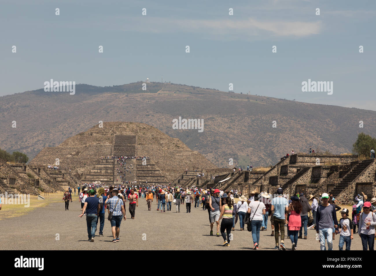 Pyramid of the Moon Stock Photo - Alamy