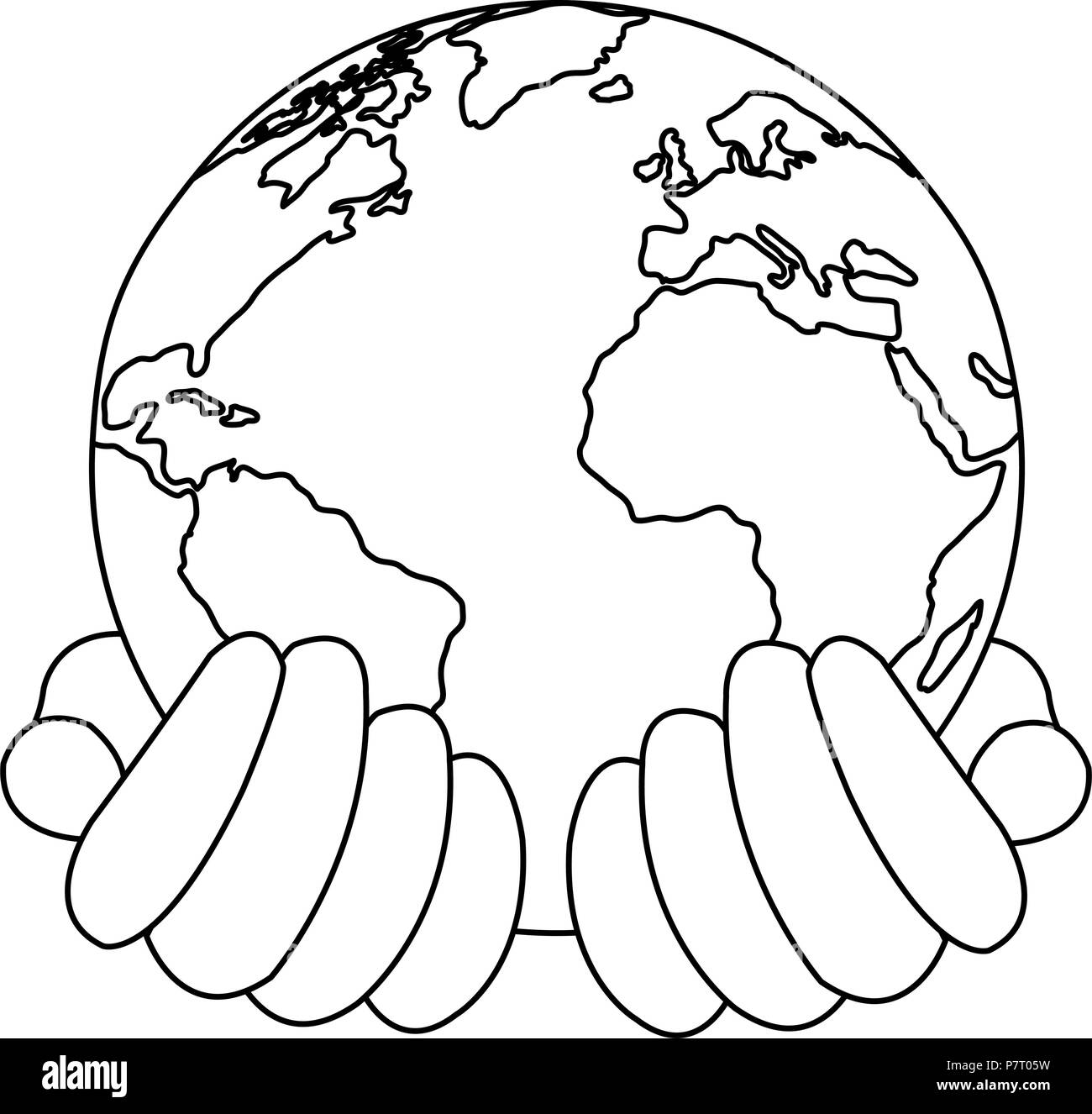 Earth Black And White Stock Photos Images Alamy