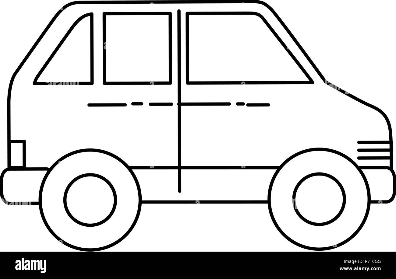 car sedan isolated icon Stock Vector Image & Art - Alamy