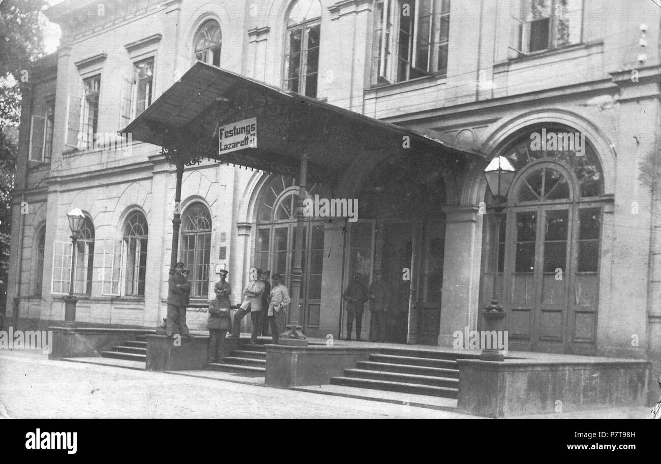 56 Budynek Sejmu lazaret niemiecki I wojna światowa I Stock Photo
