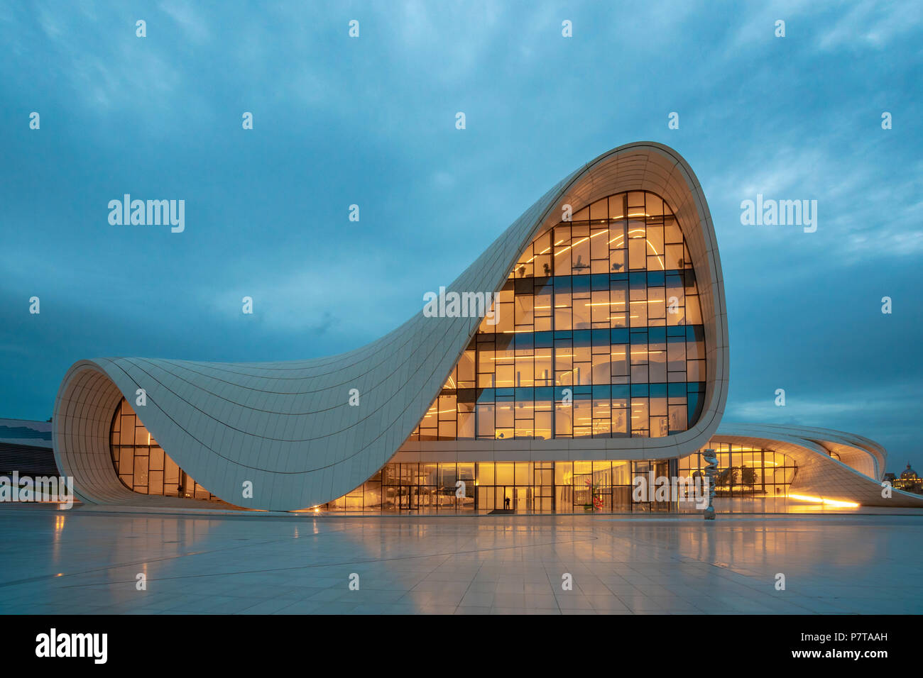 The Heydar Aliyev Center At Night In Baku Azerbaijan Stock Photo Alamy The Heydar Aliyev Center At Night In Baku Azerbaijan Stock Photo Alamy
