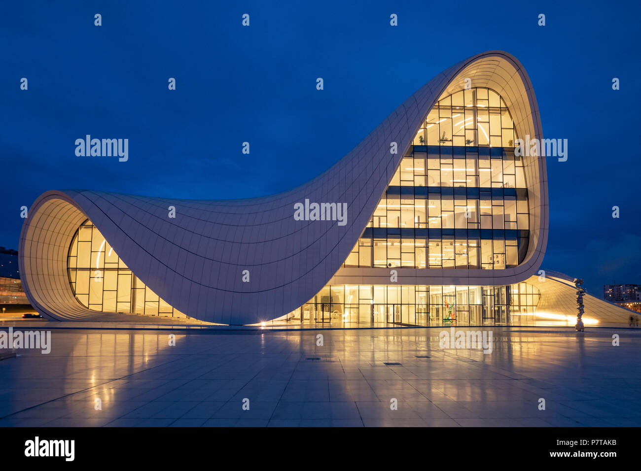 The Heydar Aliyev Center At Night In Baku Azerbaijan Stock Photo Alamy The Heydar Aliyev Center At Night In Baku Azerbaijan Stock Photo Alamy