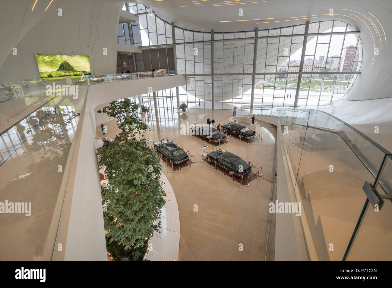 heydar aliyev center interior