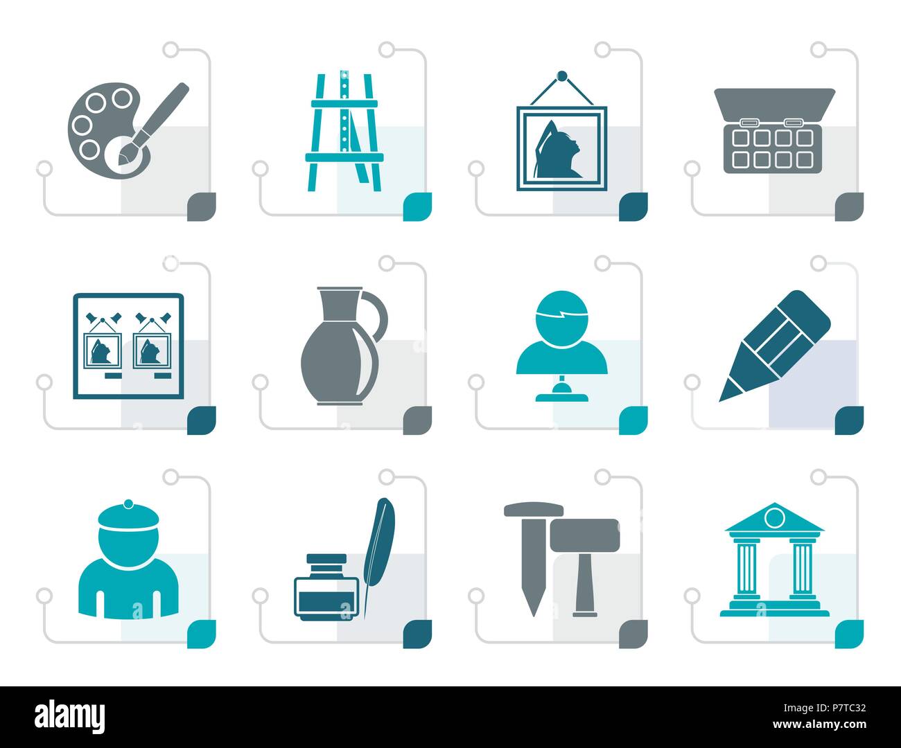 Flourishing architecture Stock Vector Images - Alamy
