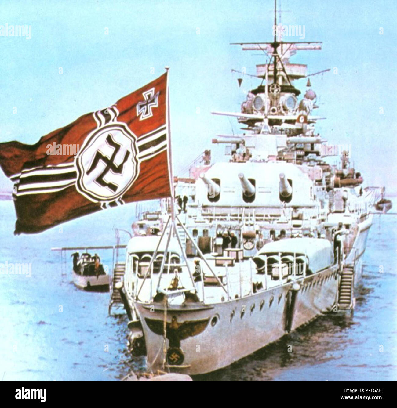 Военные флоты второй мировой войны. Кригсмарине бисмарк. Линкор Кригсмарине бисмарк.