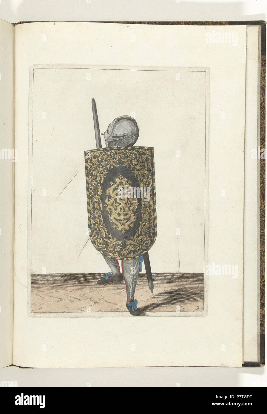 English: Book illustrations of 'Nassausche wapen-handelinge, van schilt ...