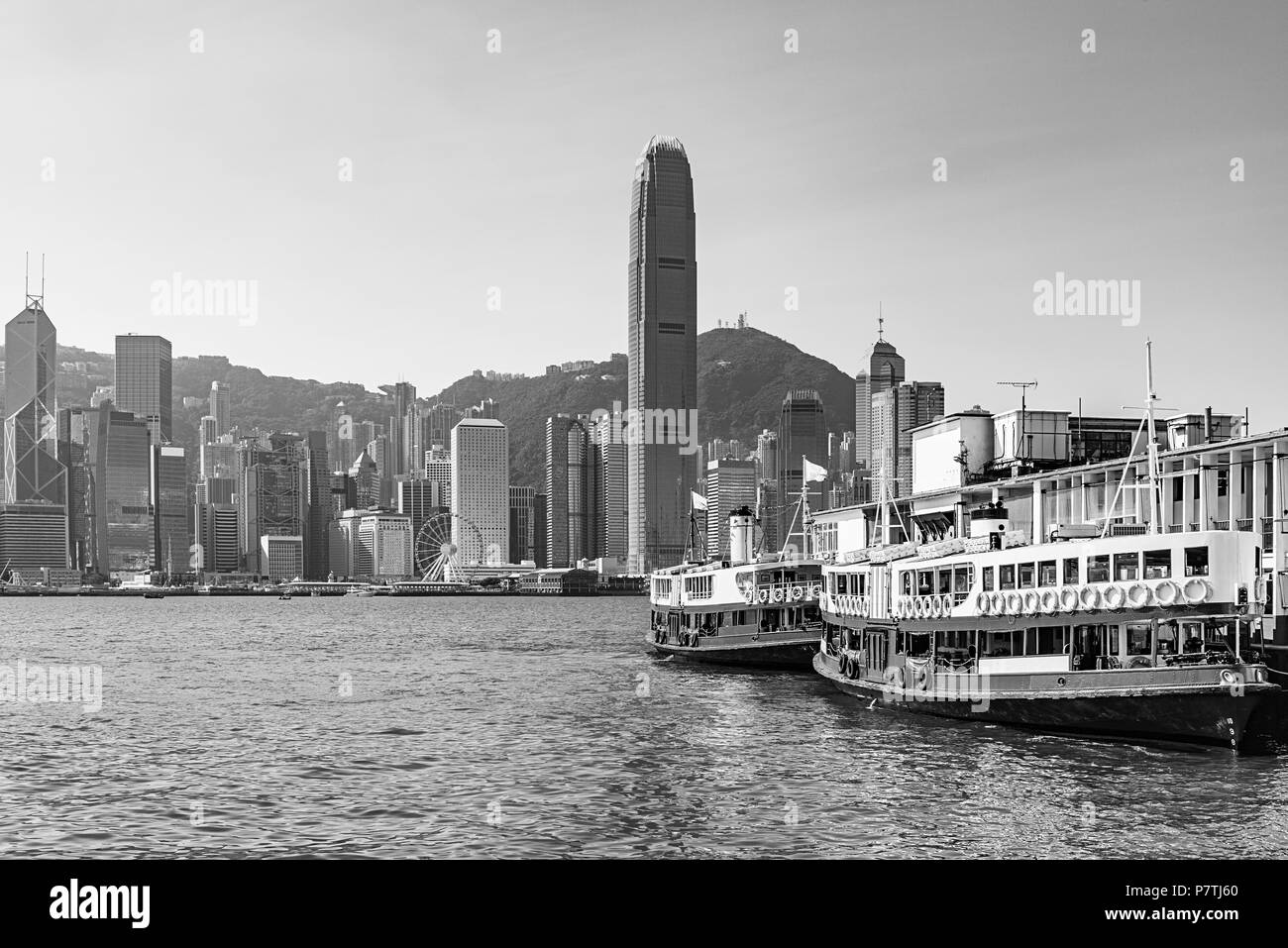 Asian passenger boat Black and White Stock Photos & Images - Alamy