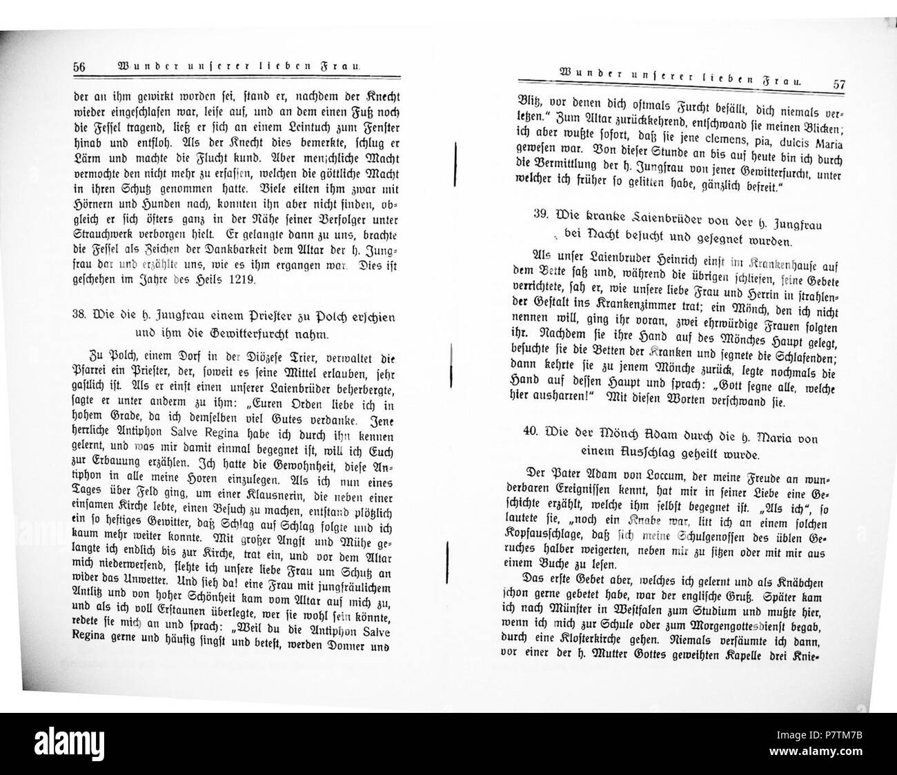 119 De Casarius Von Heisterbach Hellinghaus 036 Stock Photo