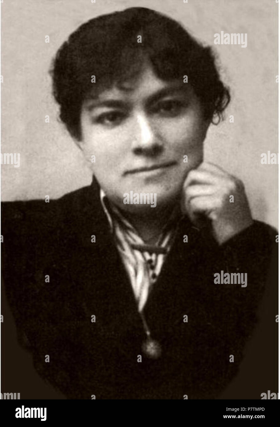 Español Foto de Benita Asas, maestra, pedagoga y sufragista española