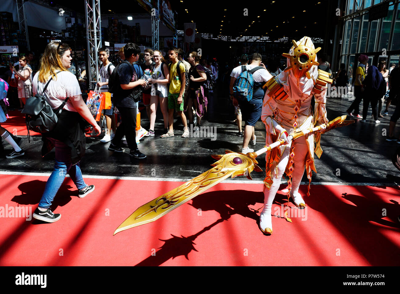 Paris, France. 6 July 2018. The Japan Expo Paris is the largest