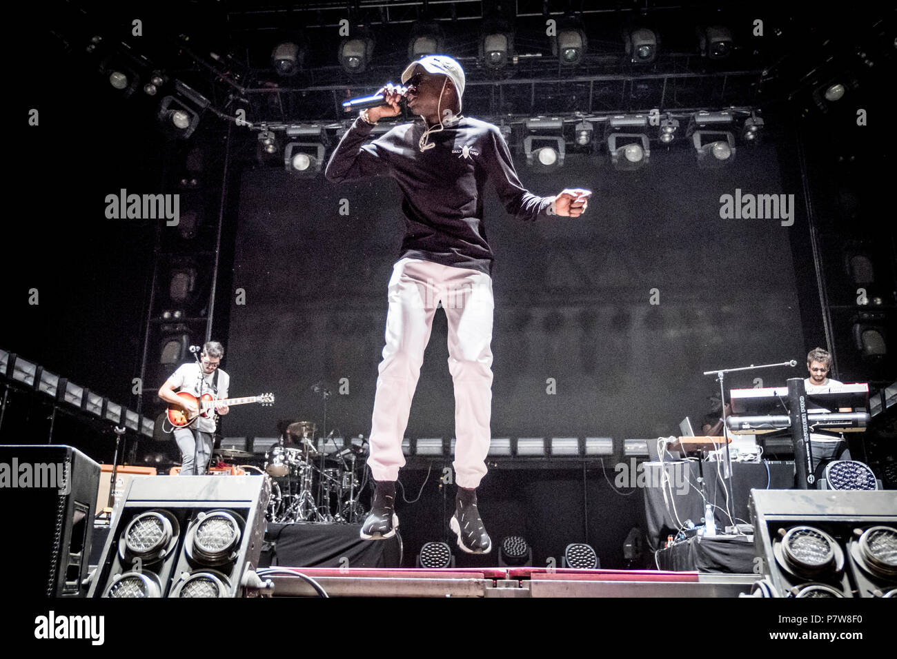 Denmark Roskilde July 8 18 The French Rapper Singer And Lyricist Mhd Performs A Live Concert During The Danish Music Festival Roskilde Festival 18 Photo Credit Gonzales Photo Kim M Denmark Roskilde July 8 18 The French Rapper Singer And Lyricist Mhd Performs A Live Concert During The Danish Music Festival Roskilde Festival 18 Photo Credit Gonzales Photo Kim M