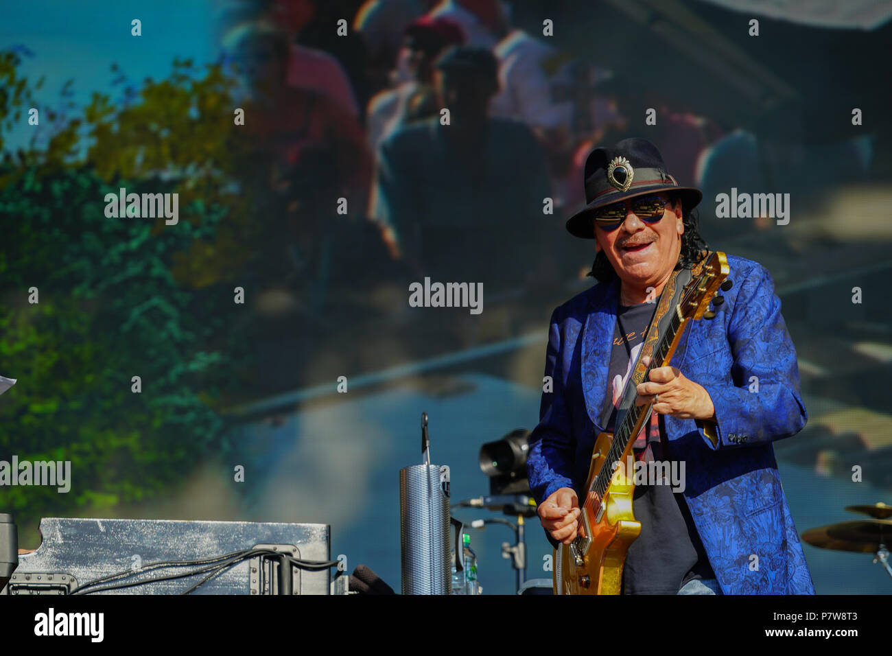 santana concert 2018