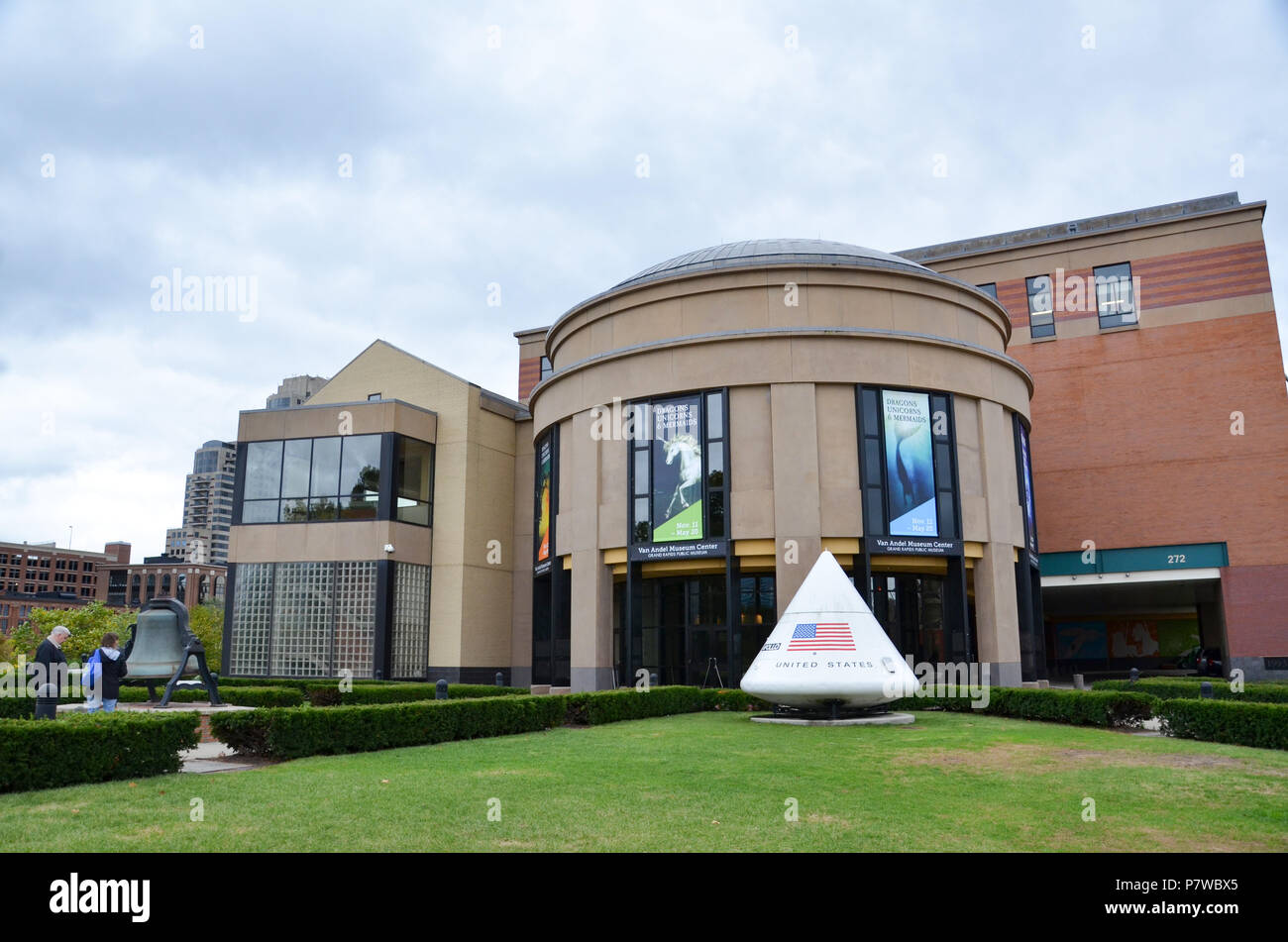 GRAND RAPIDS, MI / USA OCTOBER 15, 2017 The Van Andel Museum, shown