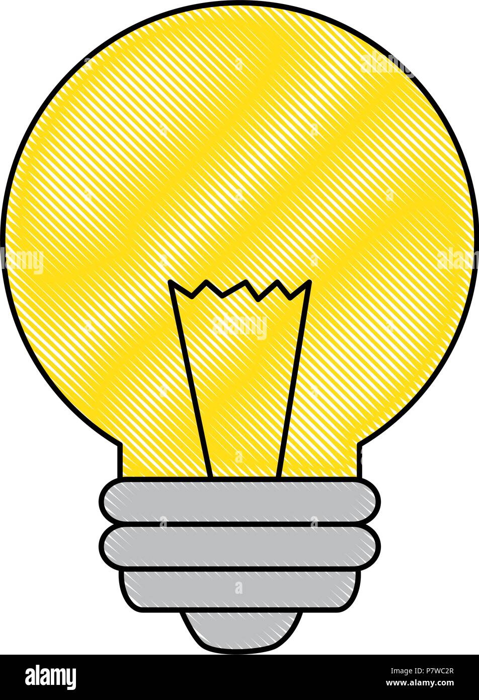 bulb light energy icon Stock Vector Image & Art - Alamy